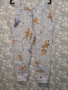 NWT Easel Colorful Sock Monkey Sweat Pants Size Small